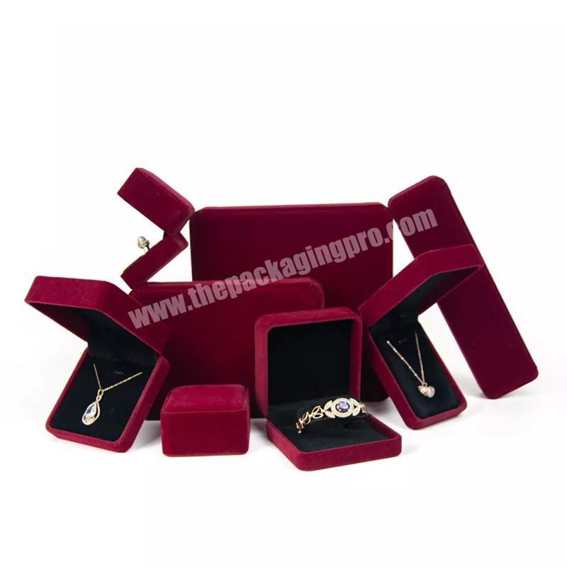 Wholesale custom jewelry packaging high quality luxury Earring Necklace Bracelet jewelry box