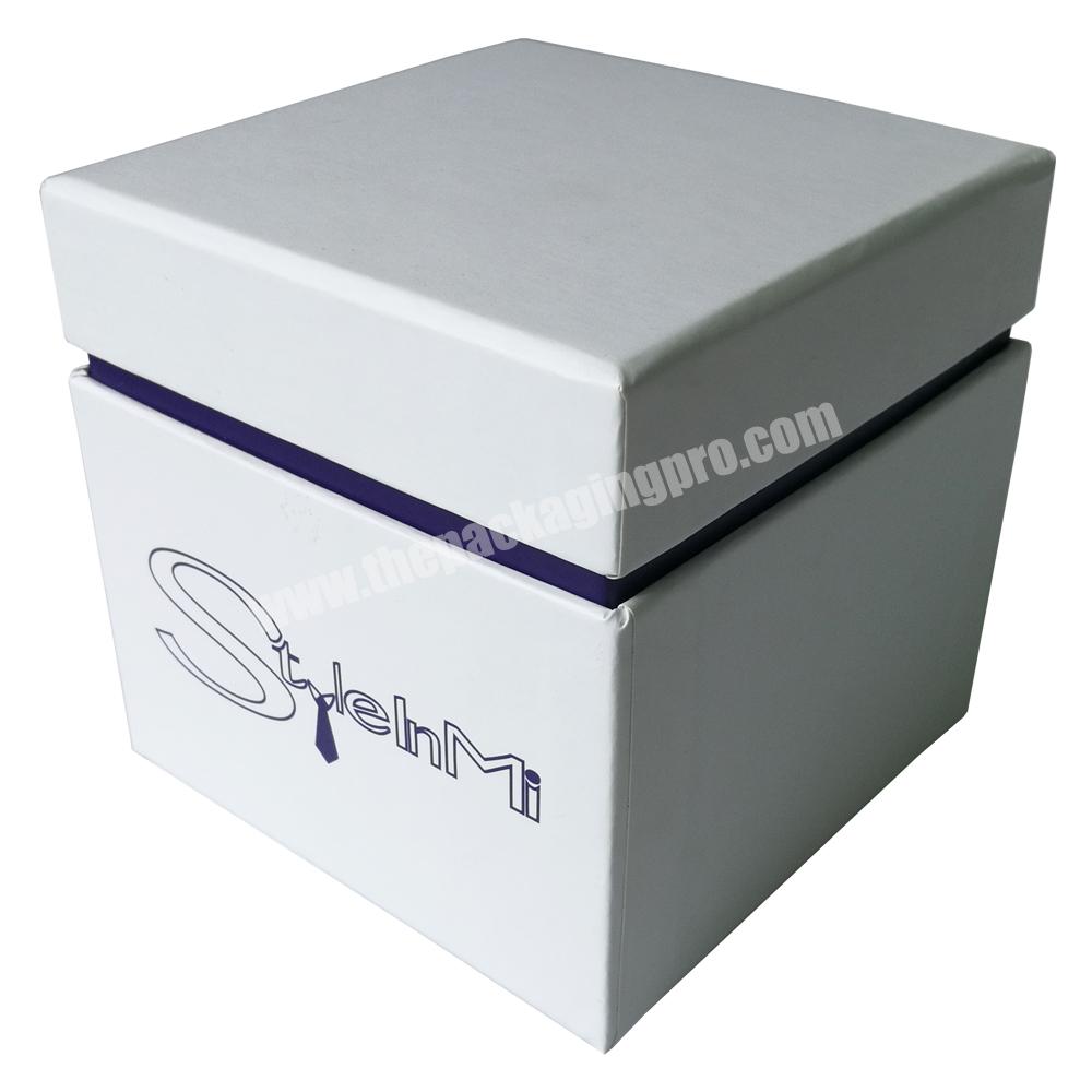 Wholesale paper gift packaging luxury box for candle