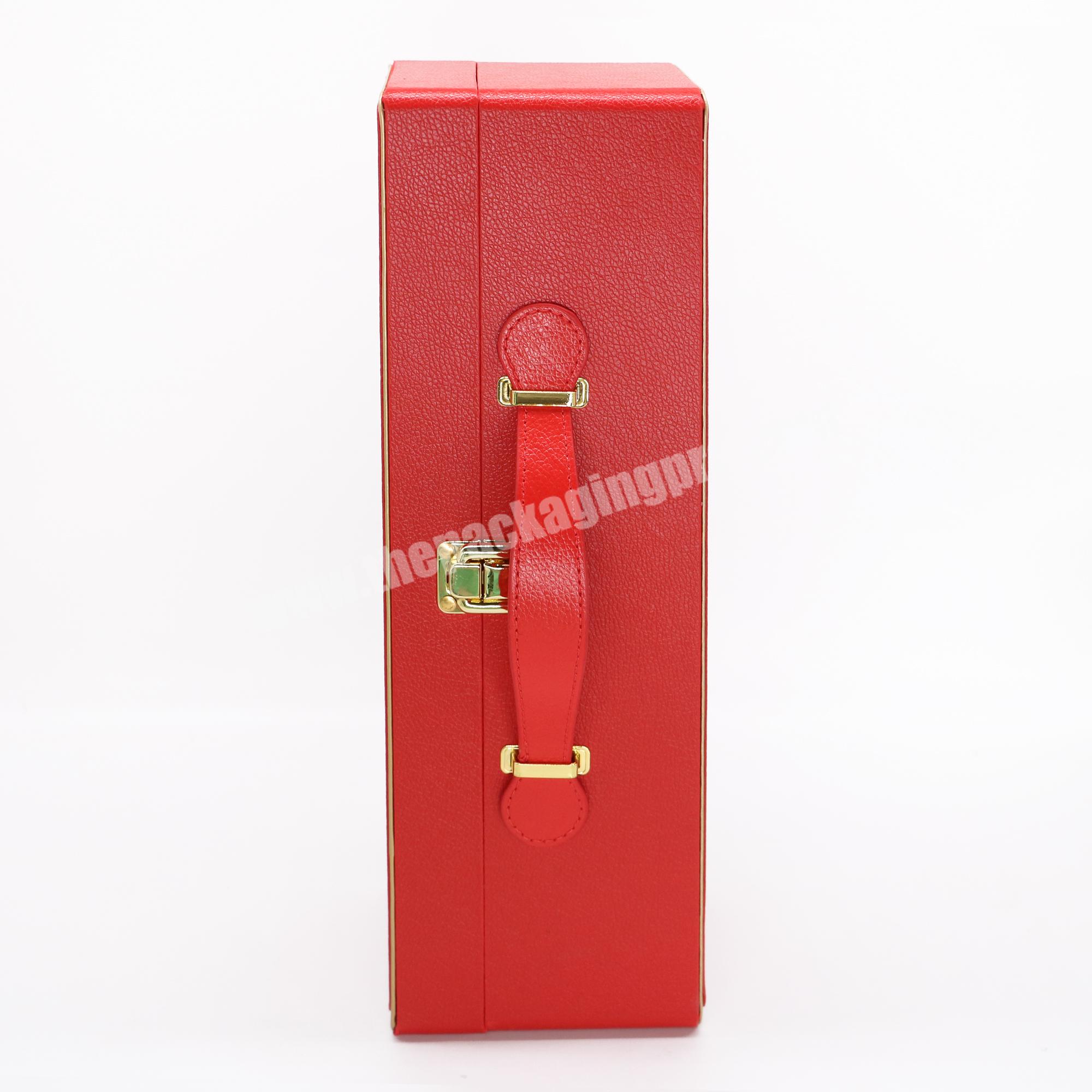 Wooden red wine bottle gift packing box wooden boxes for wine bottles white wine boxes