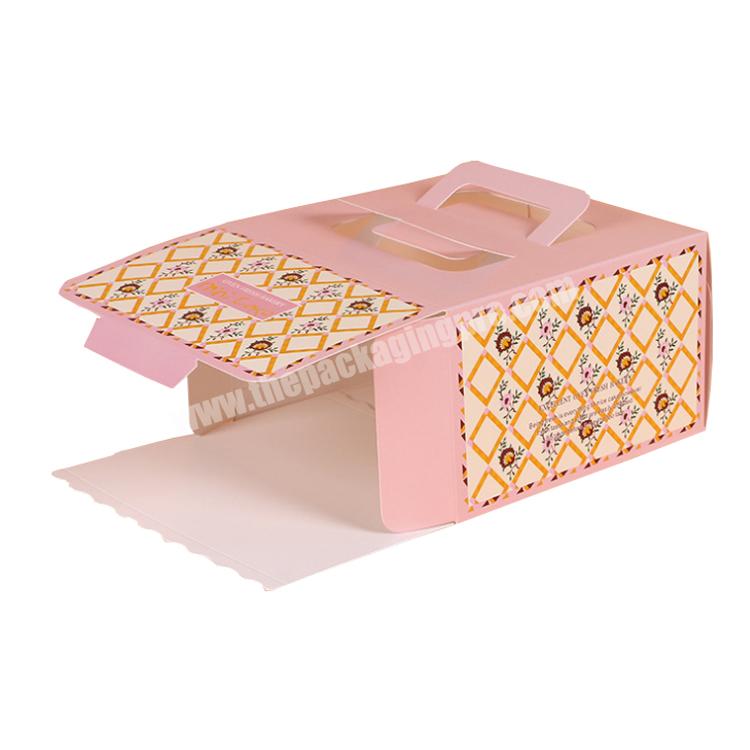 Yilucai Custom Logo Printed Gift Paper Cupcake Boxes