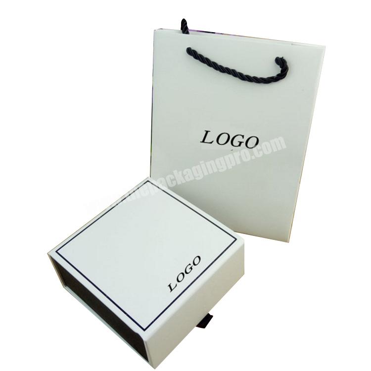 Yilucai Custom Paper Box For Jewelry With Logo Jewelry Packaging Boxes Bag Set