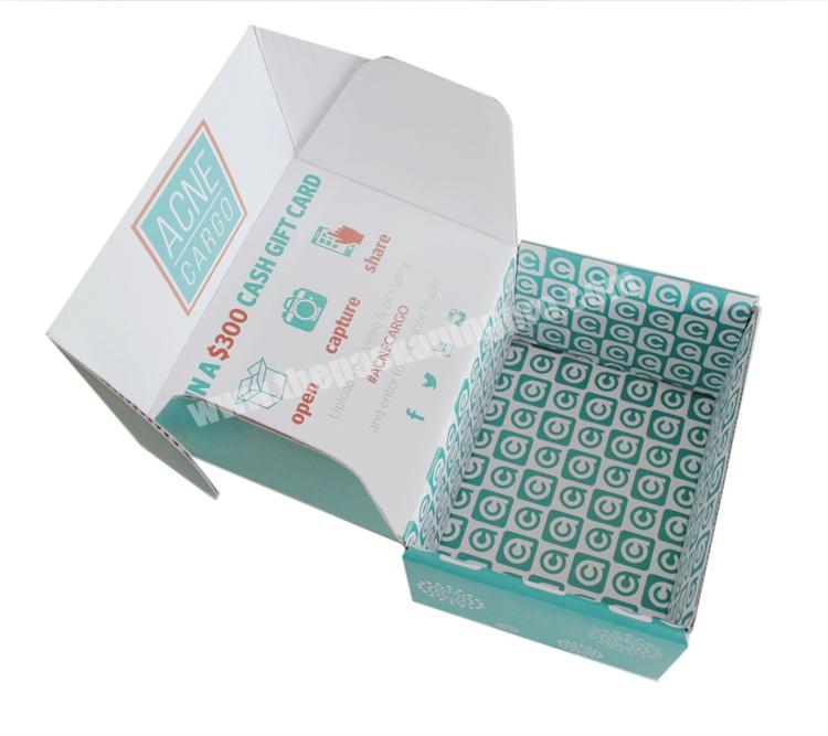 Yilucai Wholesale Custom Logo Print Custom Folding Corrugated Paper Nuts Food Packaging Shipping Carton Boxes