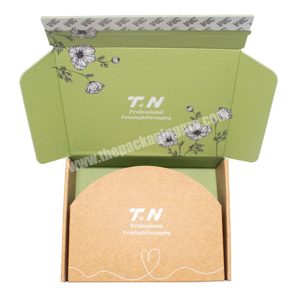 custom Packaging box unique new design economy corrugated paper paper gift box clothing luxury Foldable shipping boxes for suits