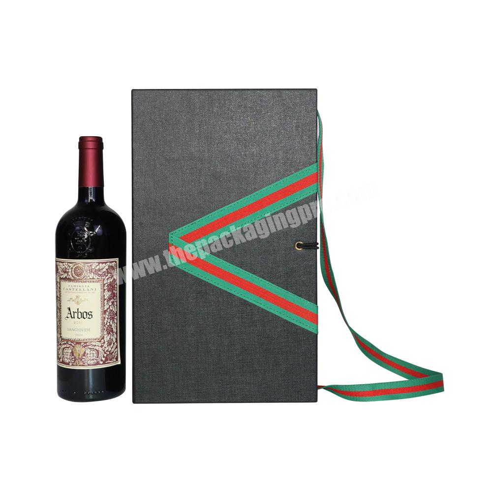 custom franzia high-end wine boxes packaging wine gift box for 2 bottles