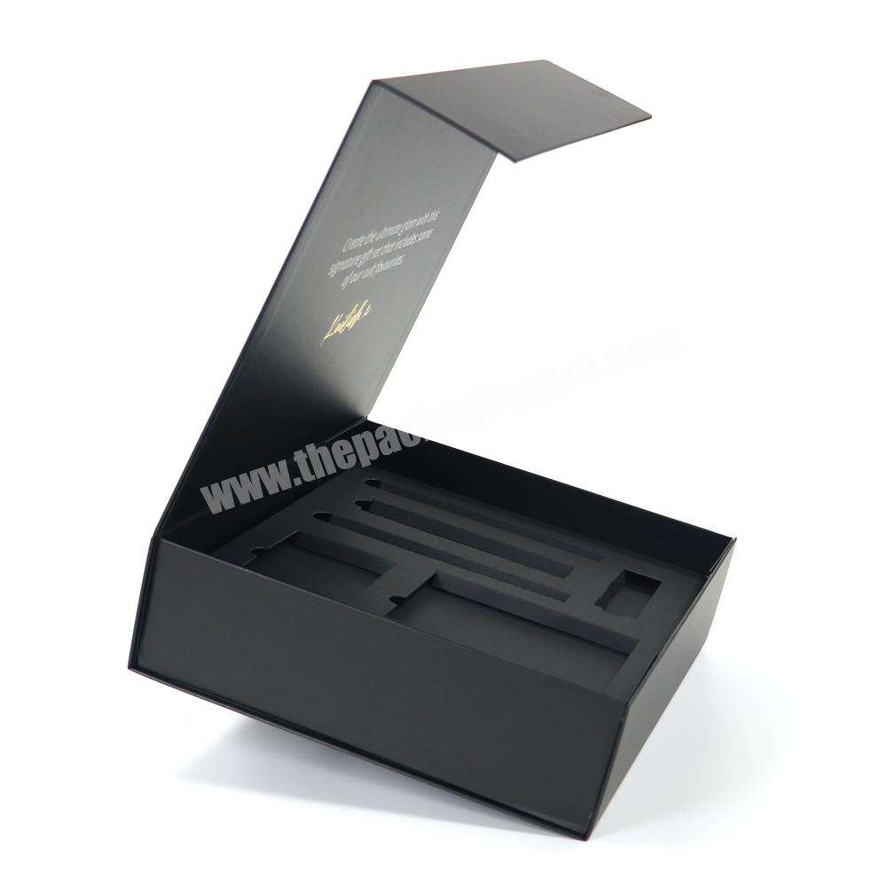 custom logo gift set box wholesale luxury ramadan folding gift box with magnetics
