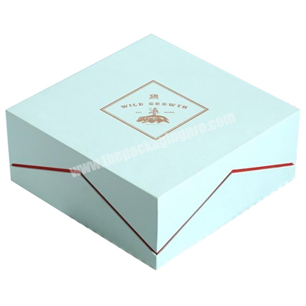 custom packaging gift boxes luxury unique eco design logo square cardboard fancy recycled clothing paper box