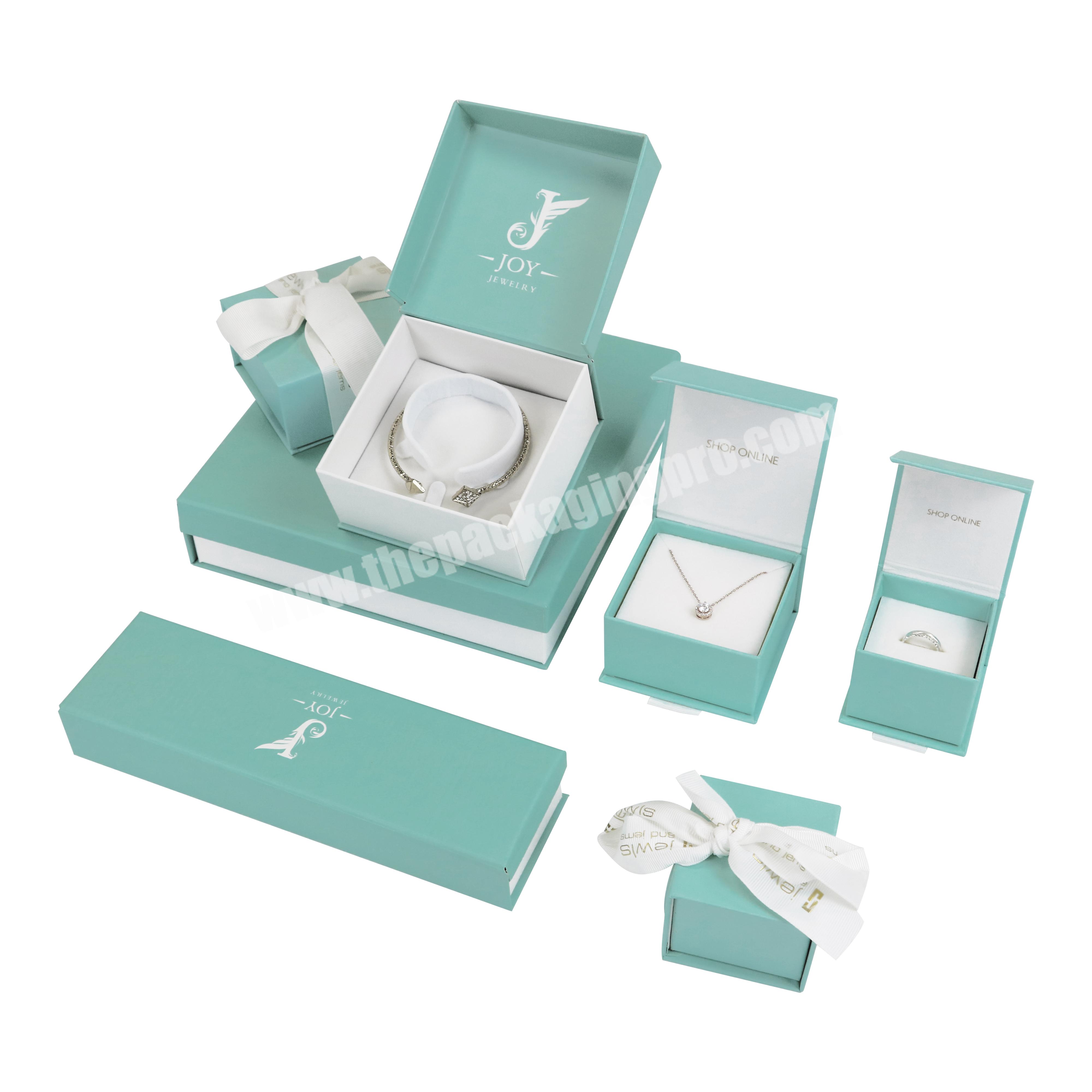 custom printed paper box small travel size jewelry box luxury jewelry paper box