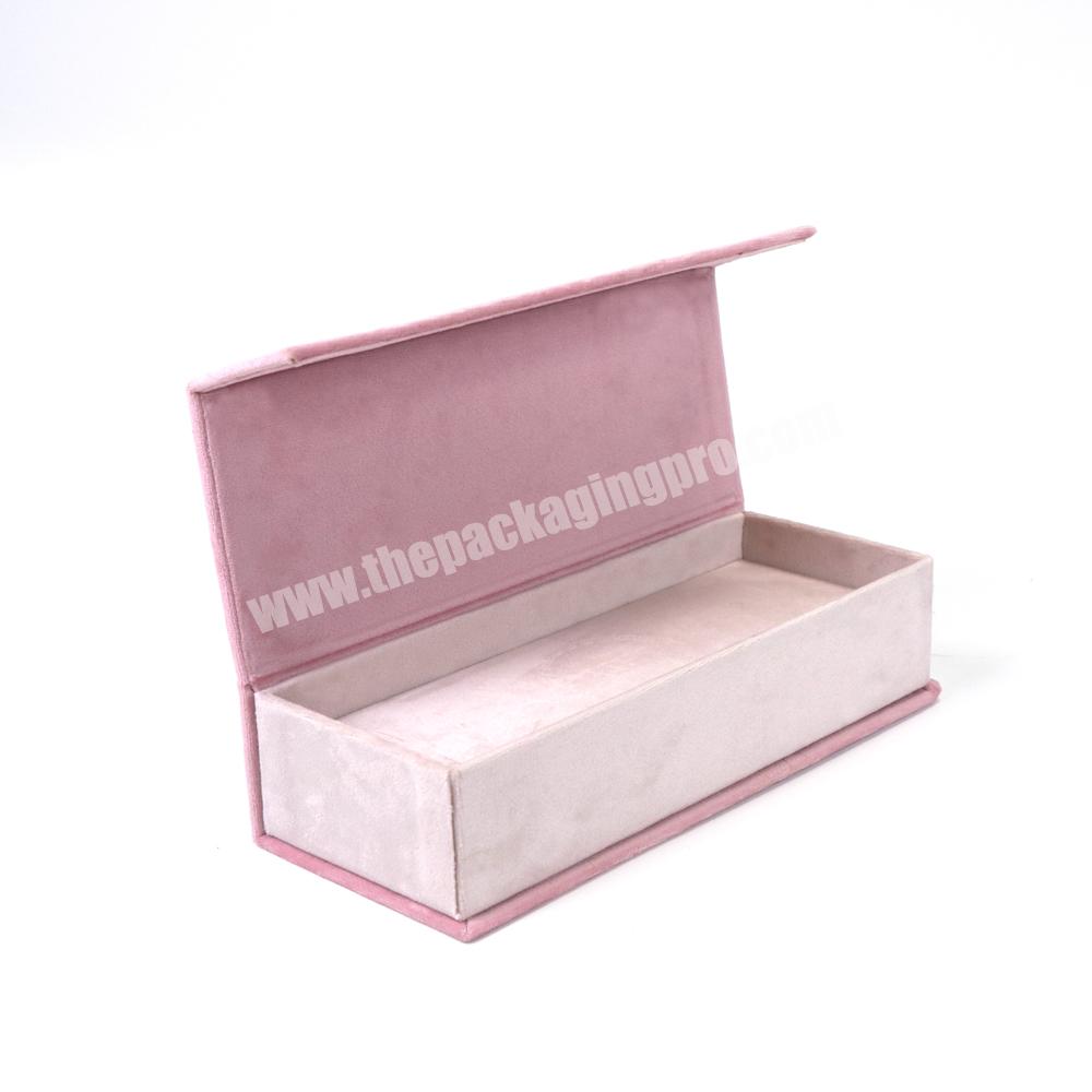 custom rigid gift box happy birthday fold gift box packaging luxury pink gift box
