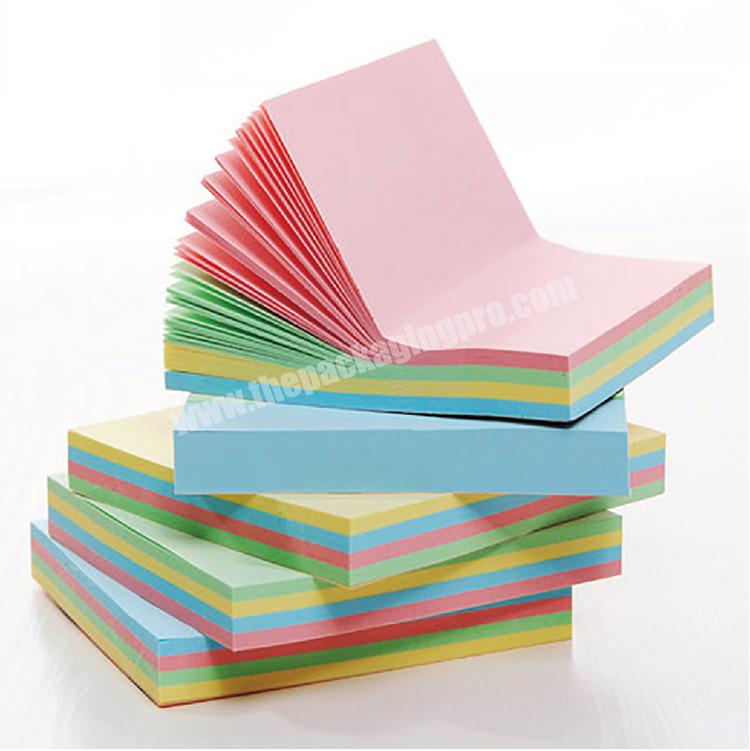 custom size and shape new design popular cute notepad sticky note
