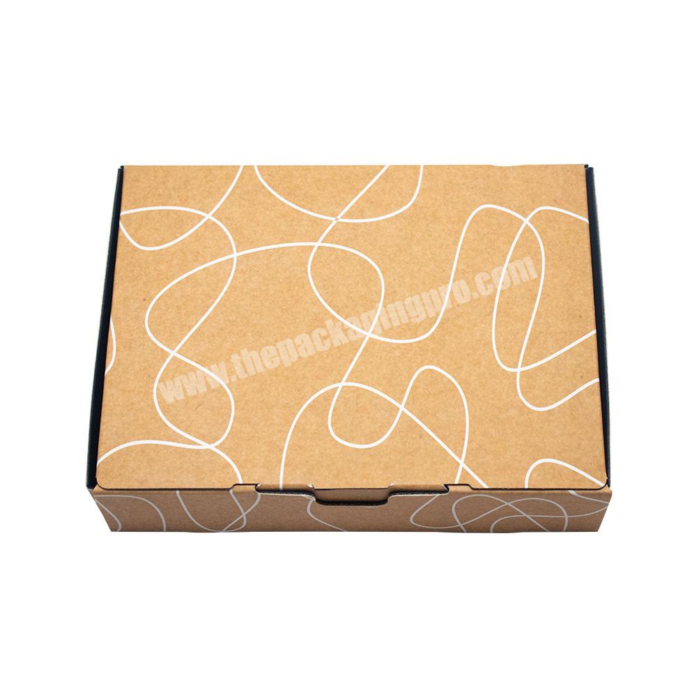 customized gift Packaging box colored corrugated paper new design Packaging beddings Folding Mail boxes for blankets