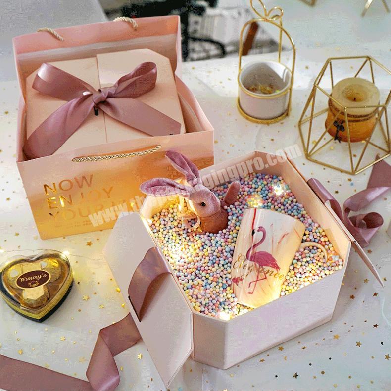 jinshun luxury gift box packaging box birthday gift box
