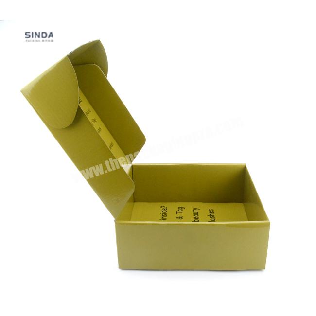 luxury gift eyelash custom shipping boxes packing box cardboard mailers printing small shipping boxes custom logo