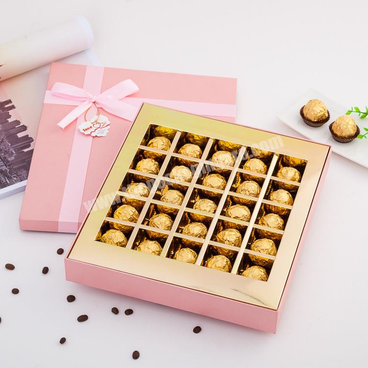 luxury rigid paper cardboard box for chocolate
