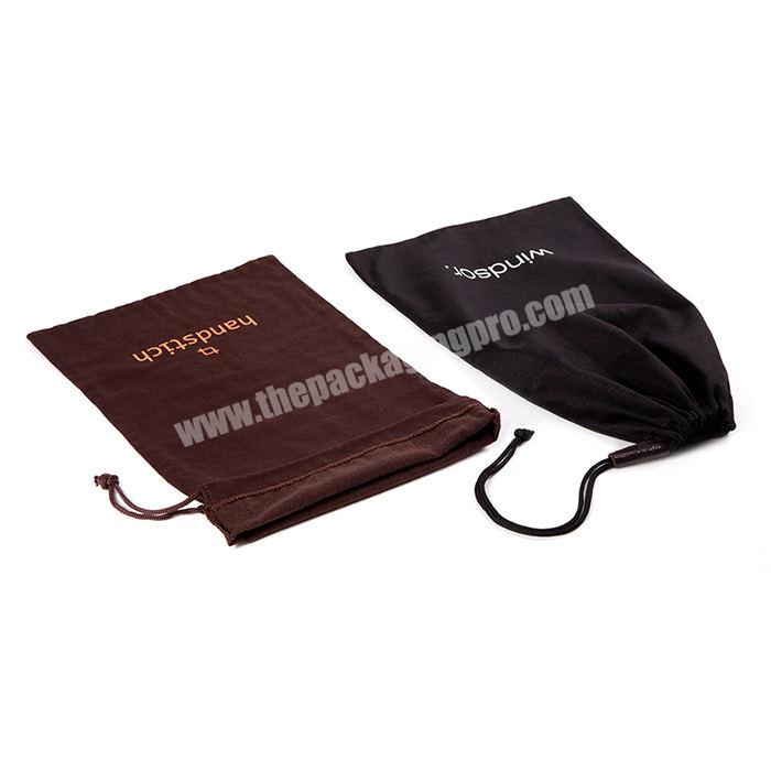 trending products custom drawstring cotton fabric dust shoe bag for man