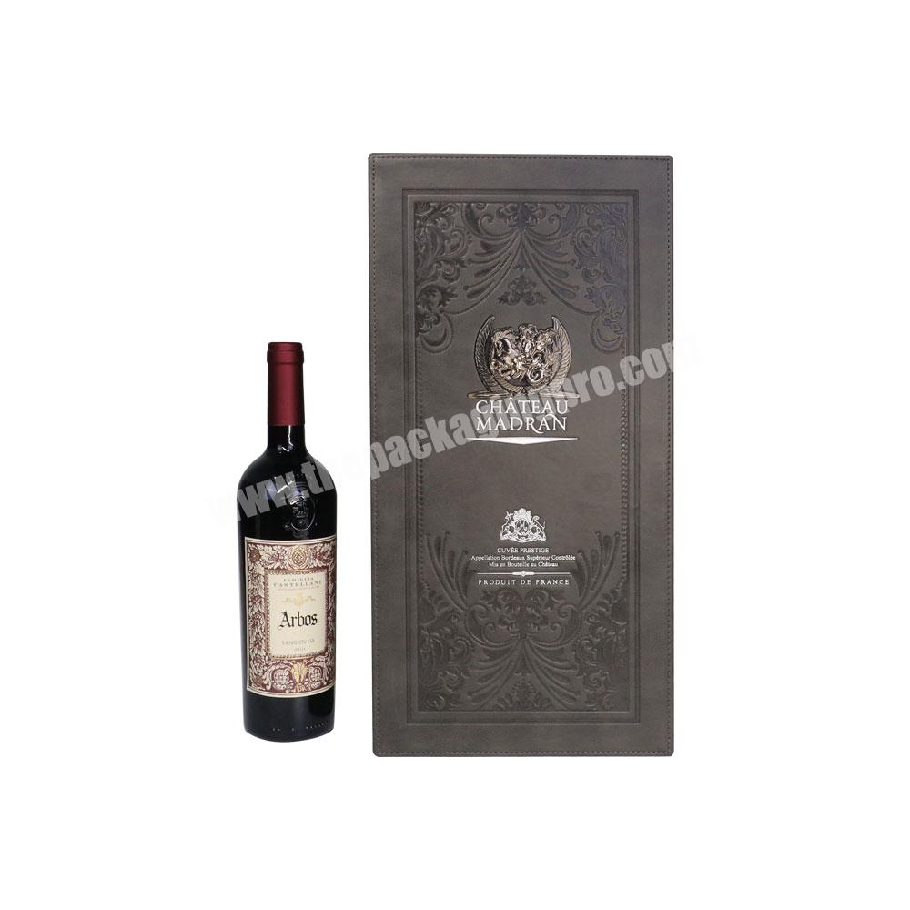wholesale custom wine box chess fold wine box gift sets boxes wine luxury