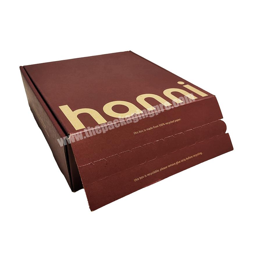wholesale price book wine box mailer with tear strip protective shipping box
