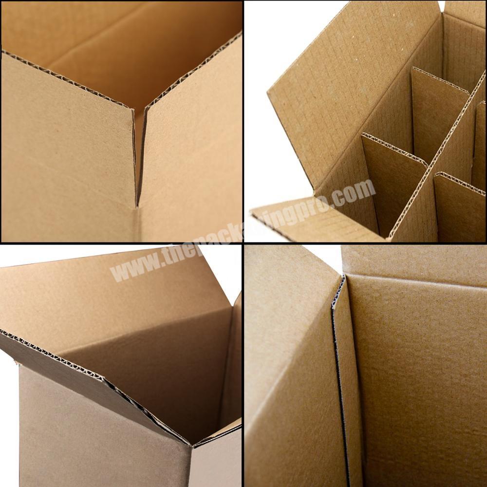 2020 Factory Direct Custom Logo Printed Carton Box Corrugated Cardboard Material Paper Box