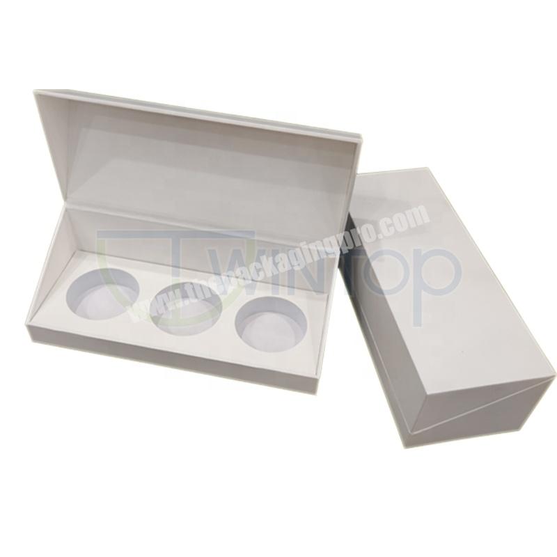 3pcs Cosmetics, Candles, Perfume, Honey Jars & Bottles Packaging Rigid Paper Boxes with Your Own Logo