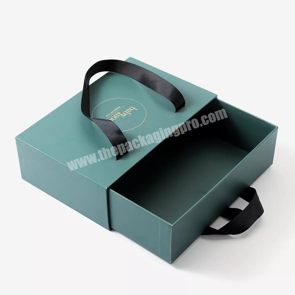 Best Premium Bespoke Rigid Cardboard Slide Out Luxury Custom Logo Fancy Paper Gift Packaging Drawer Sliding Boxes