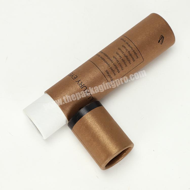 Biodegradable Cylinder Paper Tube Cosmetic Caja Redonda Packaging Kraft Paper Core Tube Round Cardboard Boxes