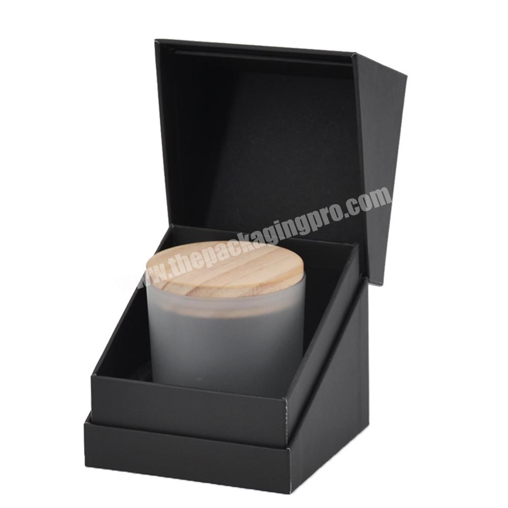 Candle gift box set packaging eco friendly cardboard paper candle jar packaging boxes custom luxury gift candle packaging boxes