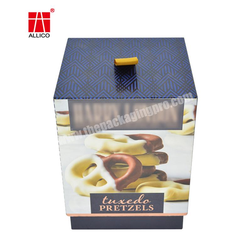 China Manufacturer Supply Custom Chocolate Packaging Cardboard Sweets Box For Milk Chocolate