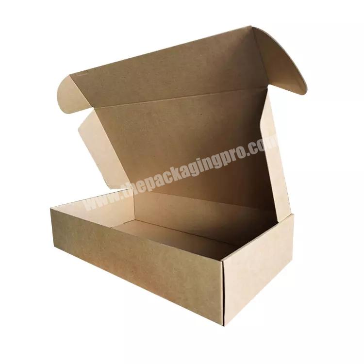Color Airplane Box Customized Square Clothing Corrugated Express Stock Chinese Underwear Packaging Gift Customization