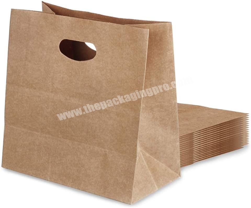 Competitive Price Modern Design Paper Bag Insulated Lunch Bag Brown Kraft Paper Gift Bags with Handles