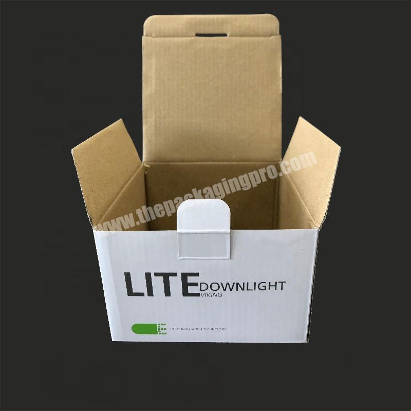 Consumer Electronics Custom Cardboard Carton Box Packaging 3C Product Logo Print E Flute Corrugated Printed Box