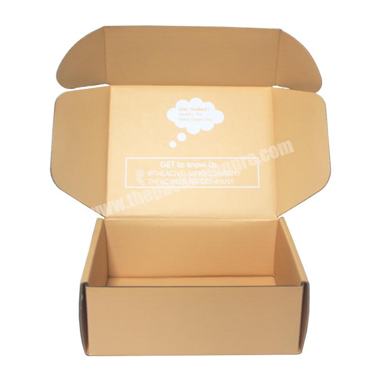Corrugated Subscription Gift Packaging Box Organic for Cosmetic