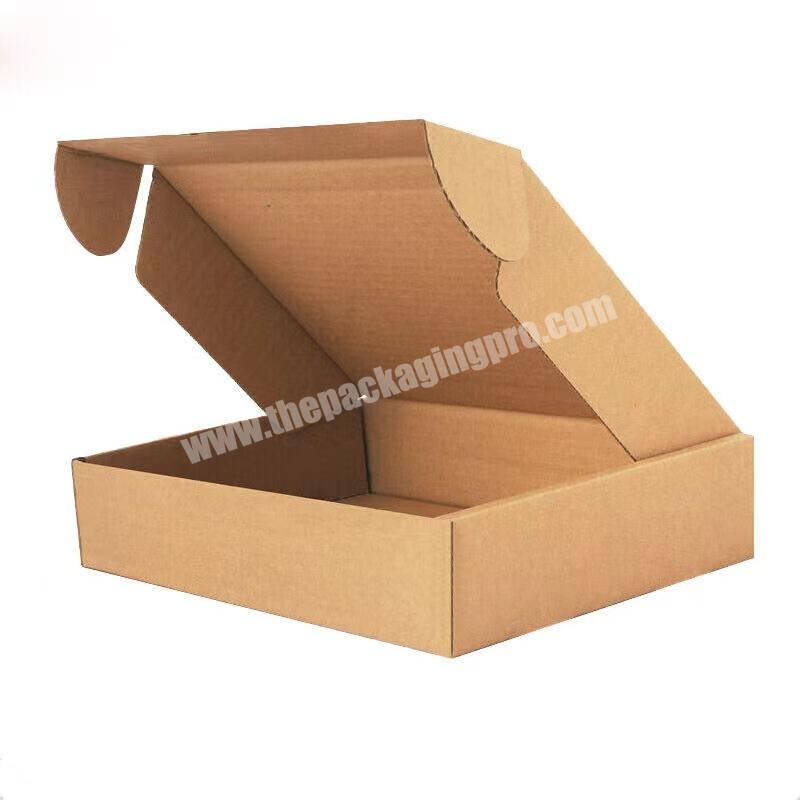 Custom  Mailing Corrugated  Boxes Cosmetic Gift Box Clothing Packaging Shipping Corrugated Box