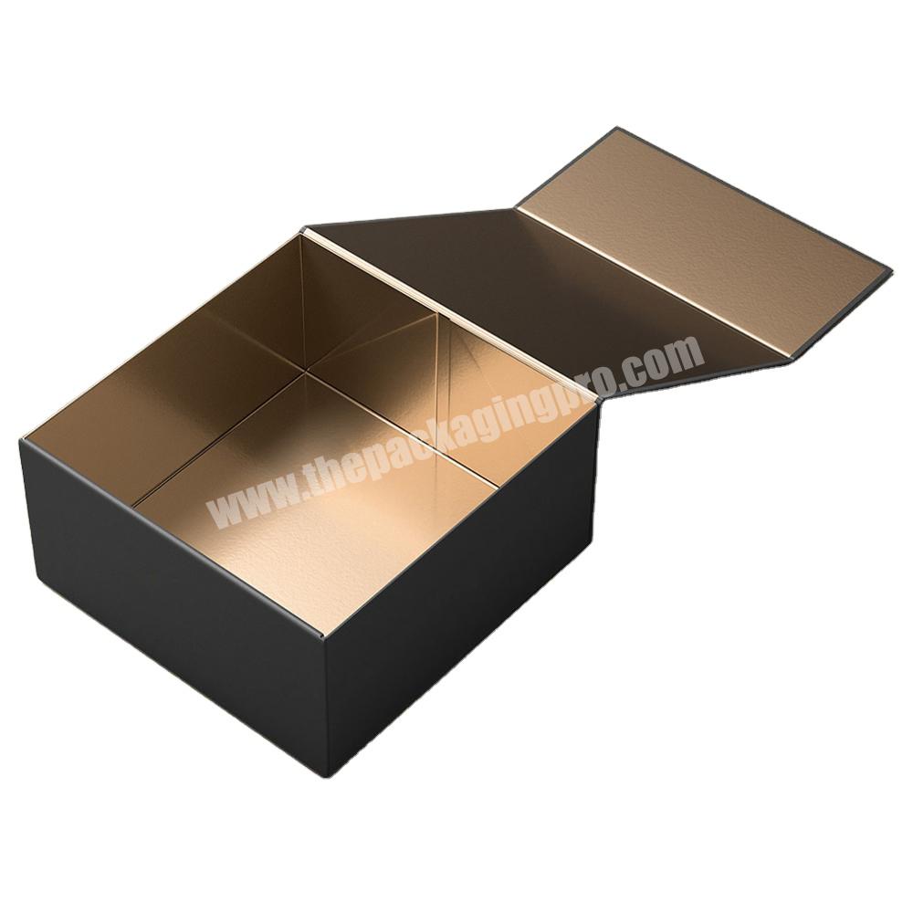 Custom Boxes Printing Luxury Magnet Cardboard Box Packaging Foldable Magnetic Lid Paper Box For GIft