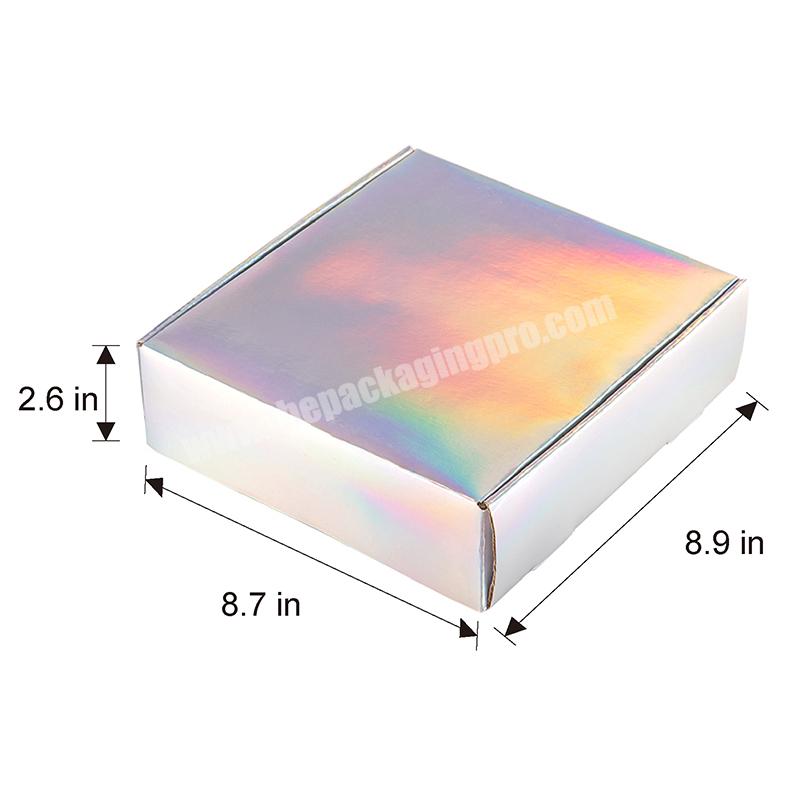 Custom Display Cosmetic Packaging Gift Holographic Paper Card Box