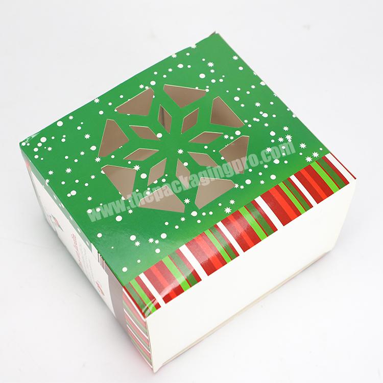 Custom Diyrecyceble Mini Cardboard Carton Electronic Beauty Makeup Skin Care Sweets Product Paper Box Green Gift Box Packaging