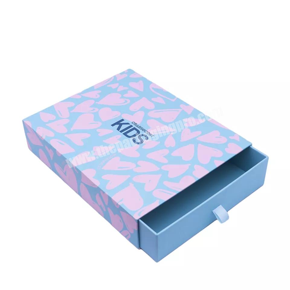 Custom Eco Friendly Drawer Sliding Packaging Drawer Gift Box