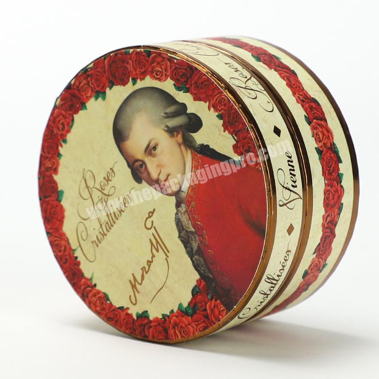 Custom Floral Small Round Cardboard Tube Box for False Eyelashes Packaging Wholesale