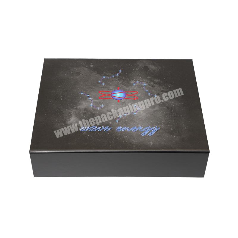 Custom Hot Selling Magnetic Gift Box Hot Stamping Logo Premium Cardboard Foldable Magnetic Closure Lid Gift Box