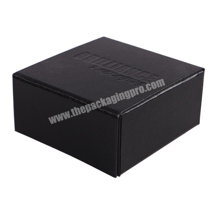Custom Logo Black Luxury Gift Packing Bundle Hair Extension Weave Packaging Paper Wig Boxes