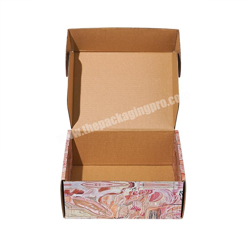 Custom Logo Color Printing Mailer Paper Box High Quality Eco Friendly Shipping Box Corrugated Mailing Packaging Paper Box