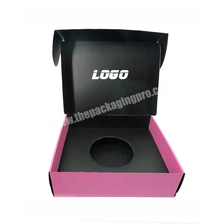 Custom Logo Mailer Paper Packing Box Wholesale Color Recycled Corrugated Kraft Brown Shipping Paper Mailing Box