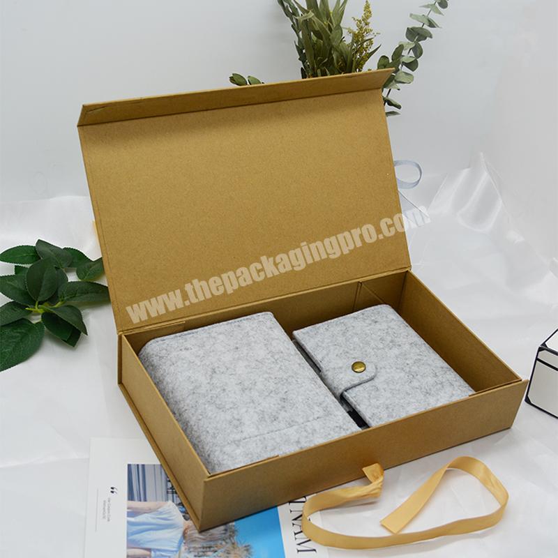 Custom Logo Printing Flat Packaging Box Corrugated Laminated Folded Kraft Paper Clothing Shipping Mail Boxes