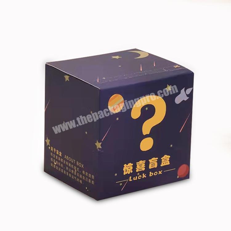 Custom Logo Size Color Printing Mystery Gift Box Surprise High Quality Low Price Electronics Packaging Paper Mystery Box