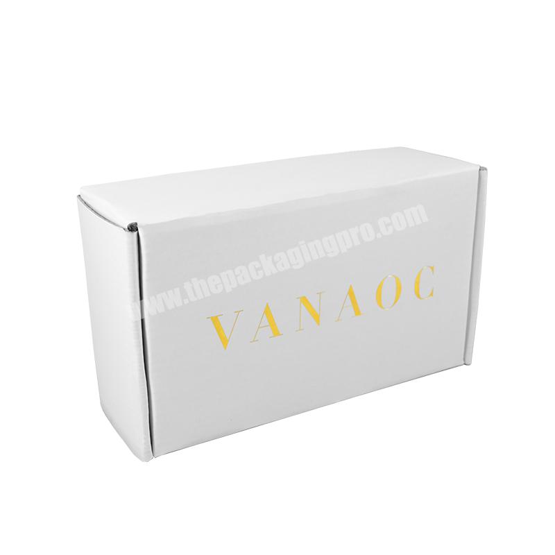 Custom Logo and design  Corrugated Mailer Cardboard Paper Nail Polish Packaging Lipstick Skin Care luxury Box