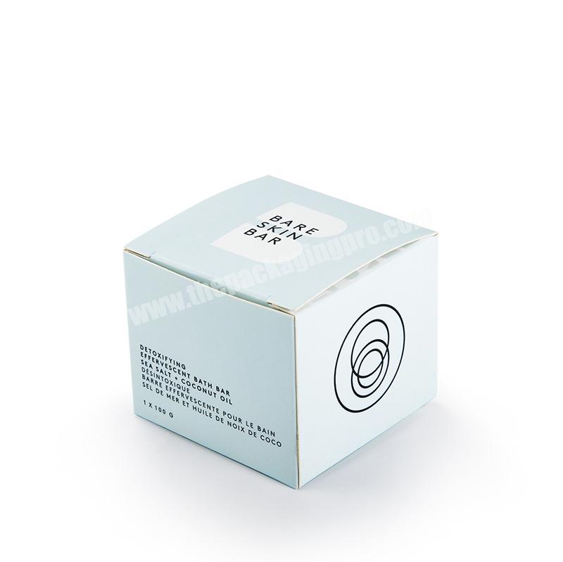 Custom Luxury 350gsm Printed Cosmetic Makeup Paper Gift Box Packaging