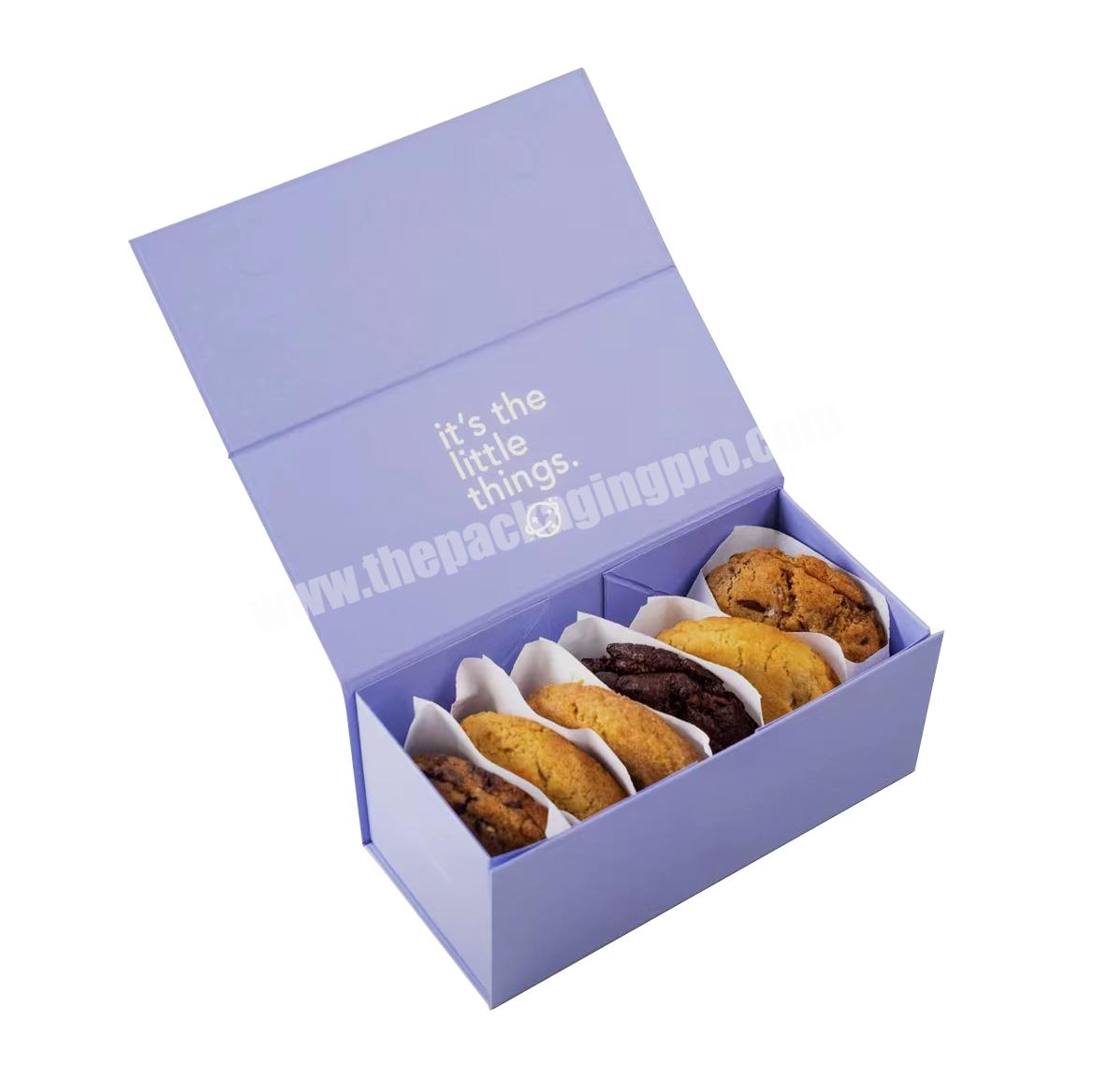 Custom Luxury Biscuit Gift Food cookie Packaging Sweet Cookie Paper Packaging box