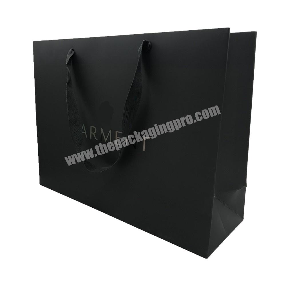 Custom Luxury Clothing Retail Pink Gift Bag Shopping Packaging Paper Bags with your Own Logo For Clothes