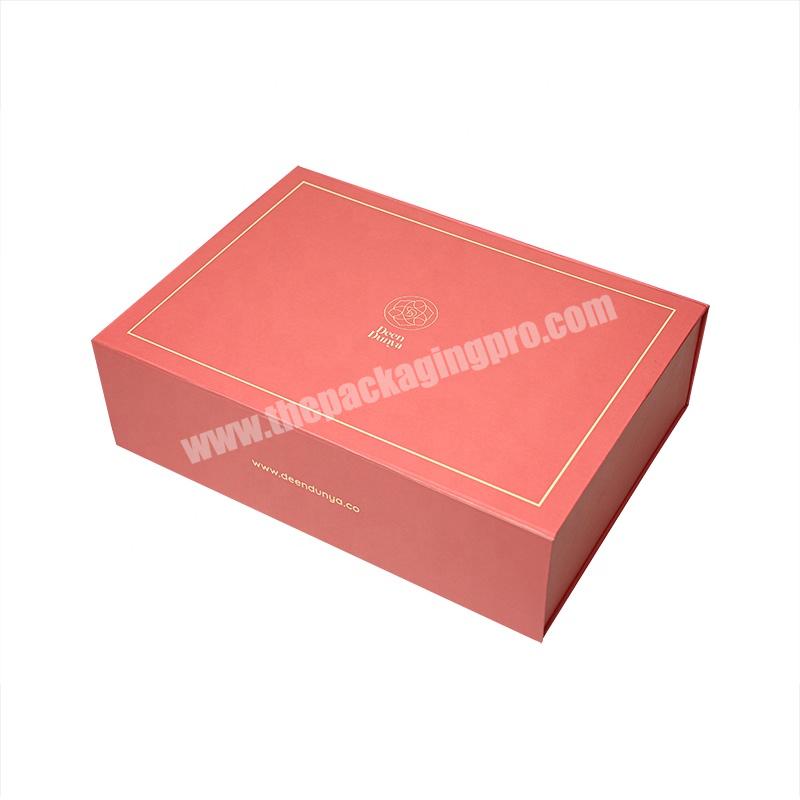 Custom Luxury Packaging Foldable Box Gift Box for New Year