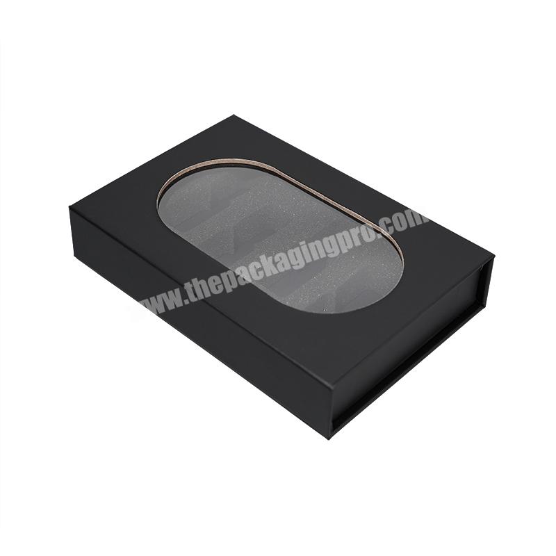 Custom Printed Logo Luxury Book Shaped Rigid Paper Box Packaging Magnetic Gift Boxes With Eva Foam Insert