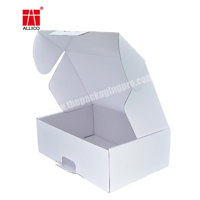 Custom Printed Logo Shipping Boxes Mailing Packages Postal Box Corrugated Package  Box For Underwear