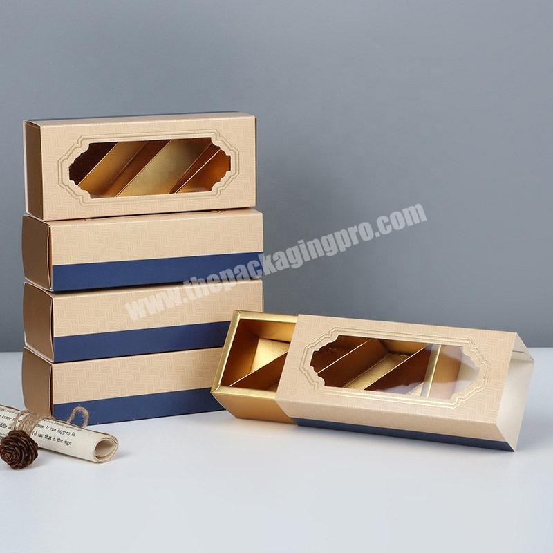 Custom Printed Luxury Chocolate Folding Box Chocolate packaging Paper Gift Box With Insert Tray